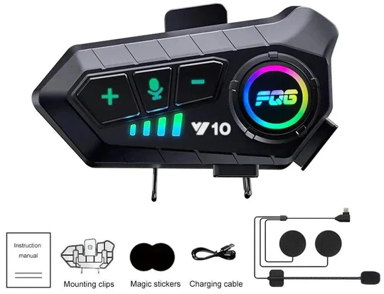 Bluetooth für Motorradhelm