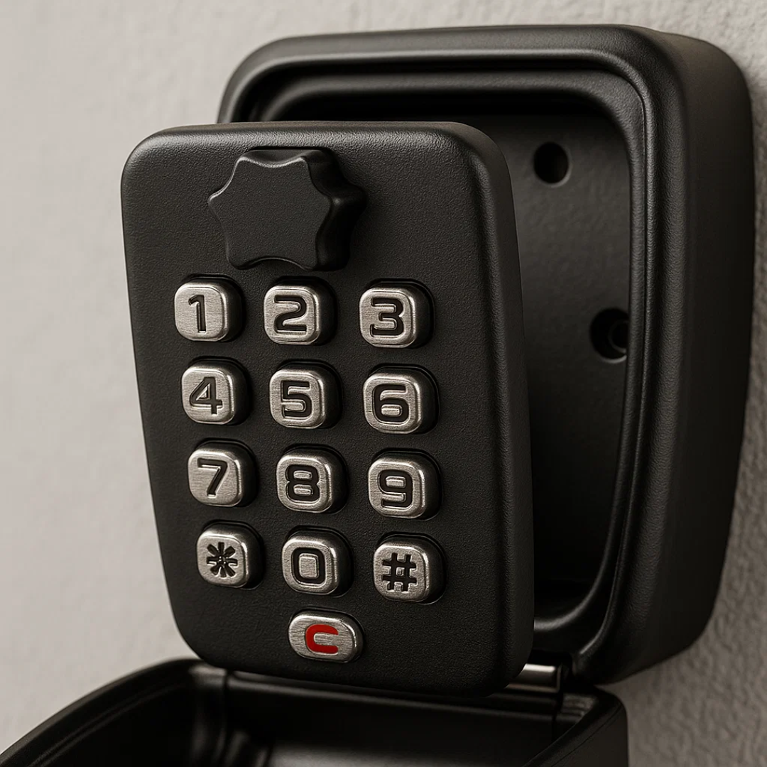 KeyGuard Outdoor Safe – Wetterfester Wandmontierter Schlüsselbox | Karnz
