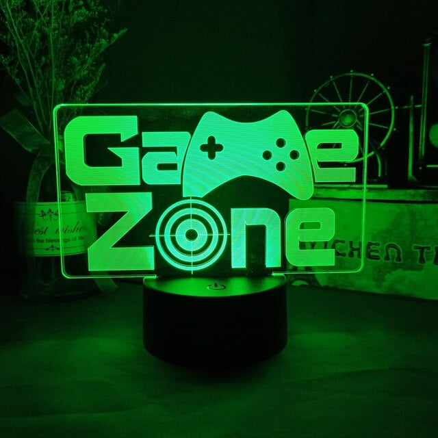 Gamer 3D LED Lampen | Karnz