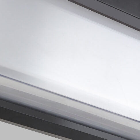 Rechteckige Solar-PC-LED-Außenwandleuchte für die Terrasse