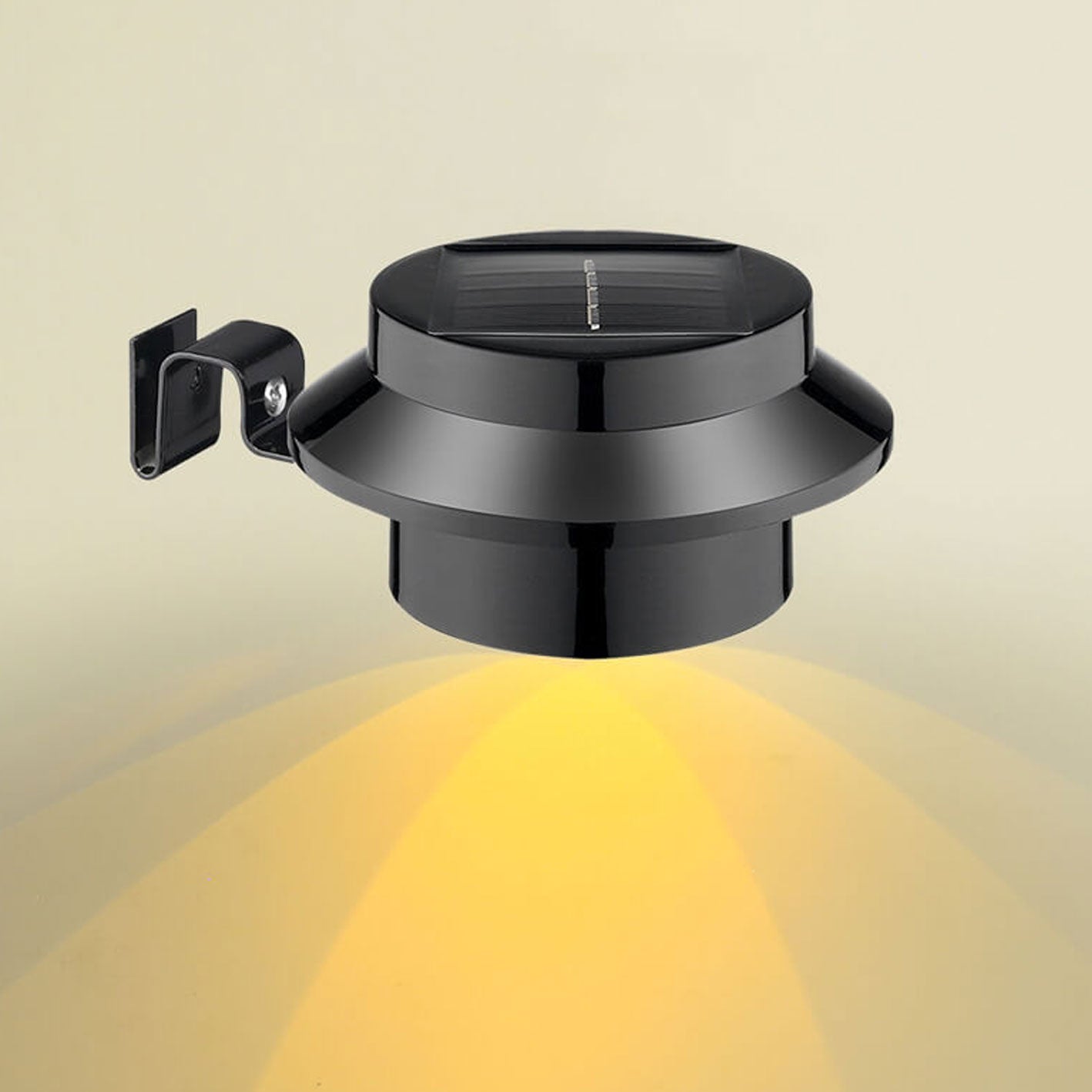 Solarzylinder-LED-Außen-Wasserdichte-Zaun-Wand-Sconces-Lampe | Karnz
