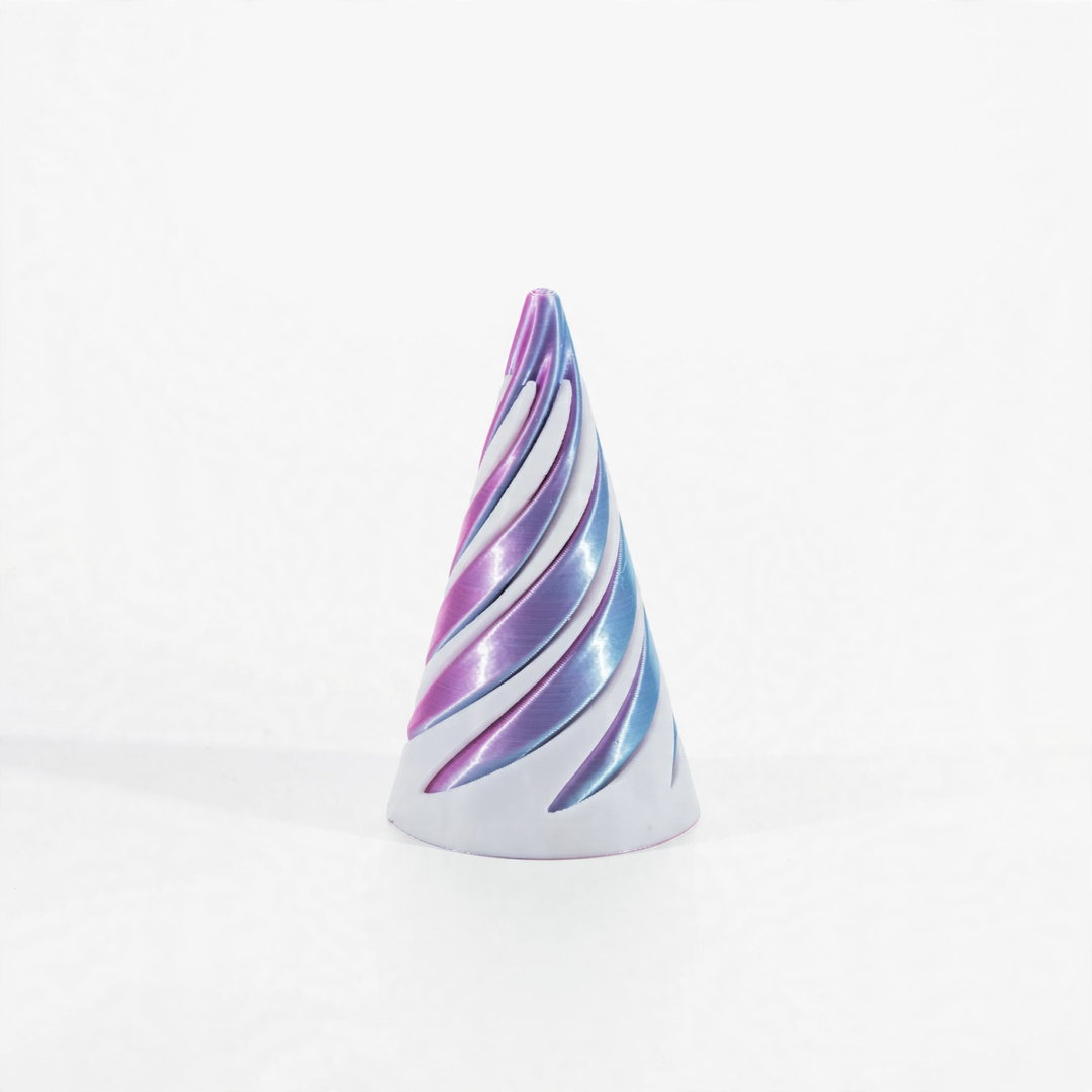 3D-gedrucktes Spiral-Pyramiden-Spielzeug