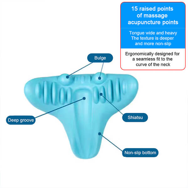 NeckEase Stretch – Ergonomisches Nackenkissen für Nackenentspannung | Karnz