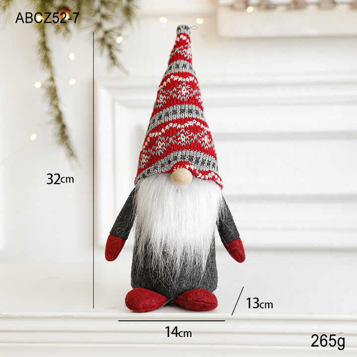 Weihnachts-Wichtel, Hängefigur aus Stoff