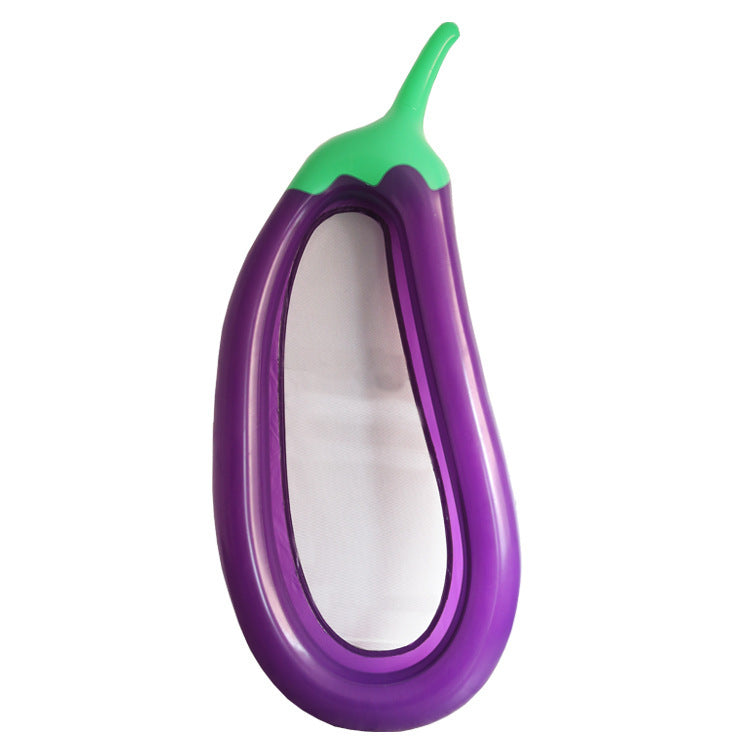 Damen Aufblasbarer Schwimmring mit Auberginen-Design Karnz