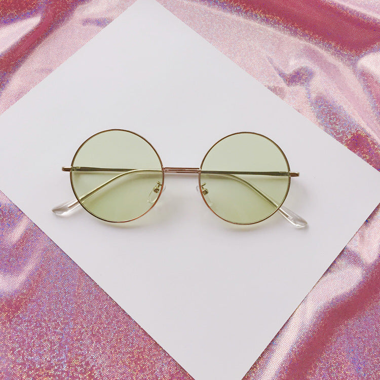 Modische Runde Sonnenbrille Karnz