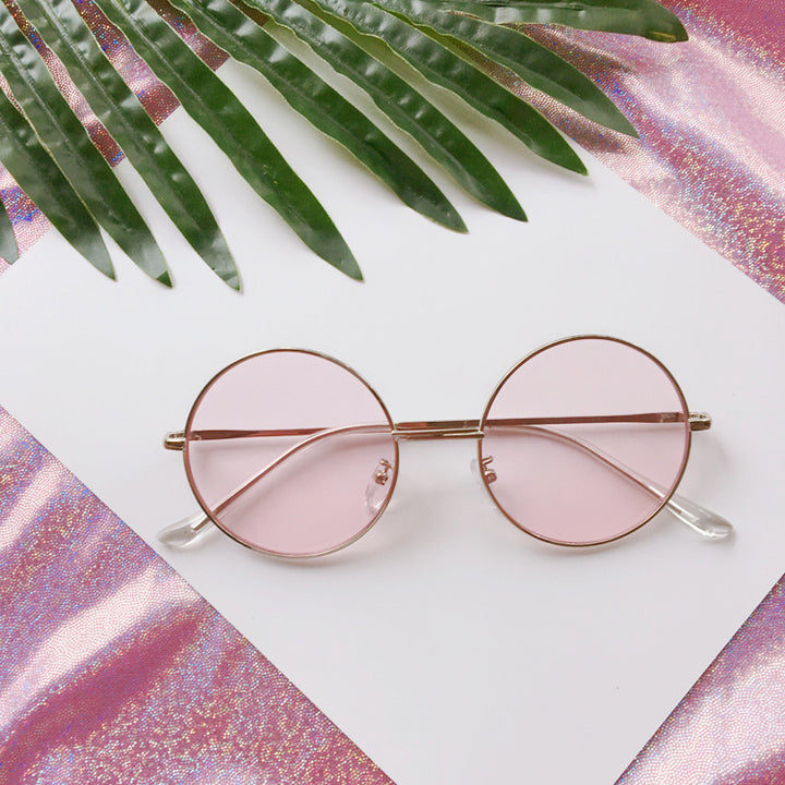 Modische Runde Sonnenbrille Karnz