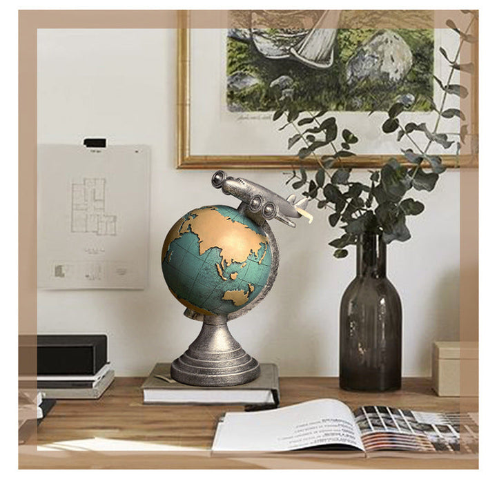 Retro Globe Clock | Karnz