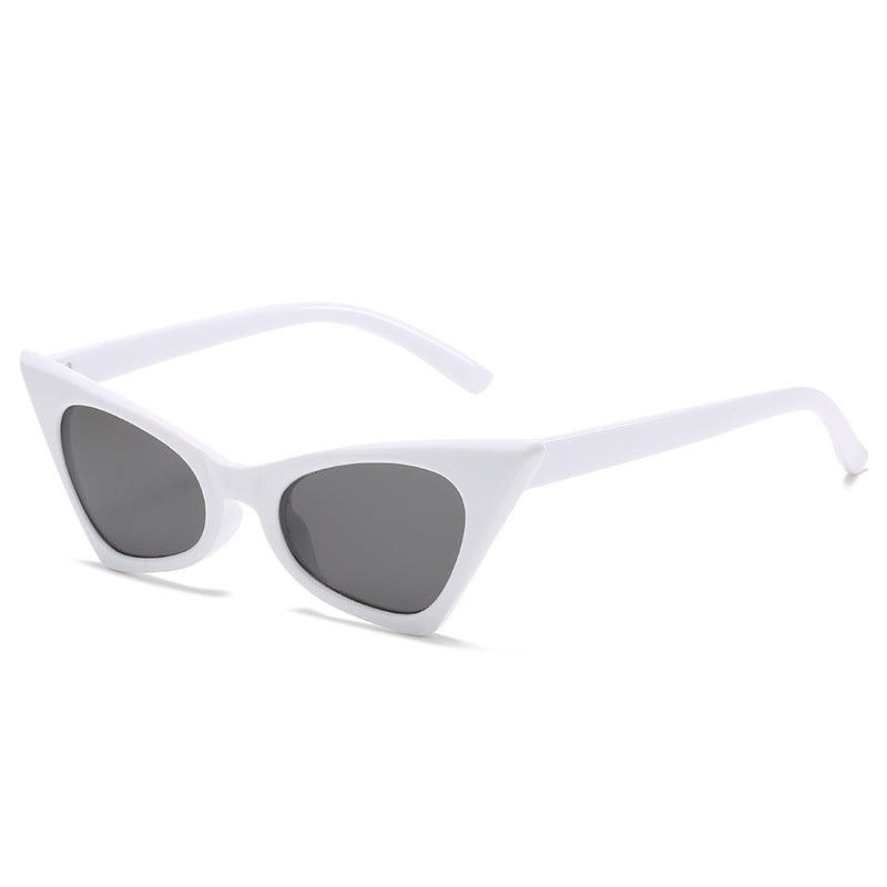 Damen Katzenaugen-Sonnenbrille mit kunstvollem Rahmen und UV-Schutz Karnz