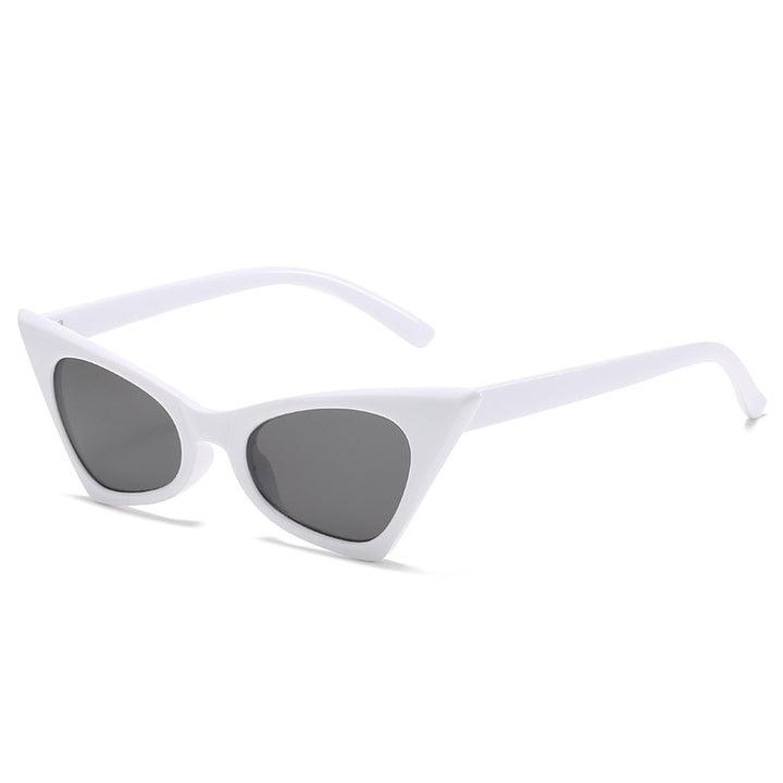Damen Katzenaugen-Sonnenbrille mit kunstvollem Rahmen und UV-Schutz Karnz
