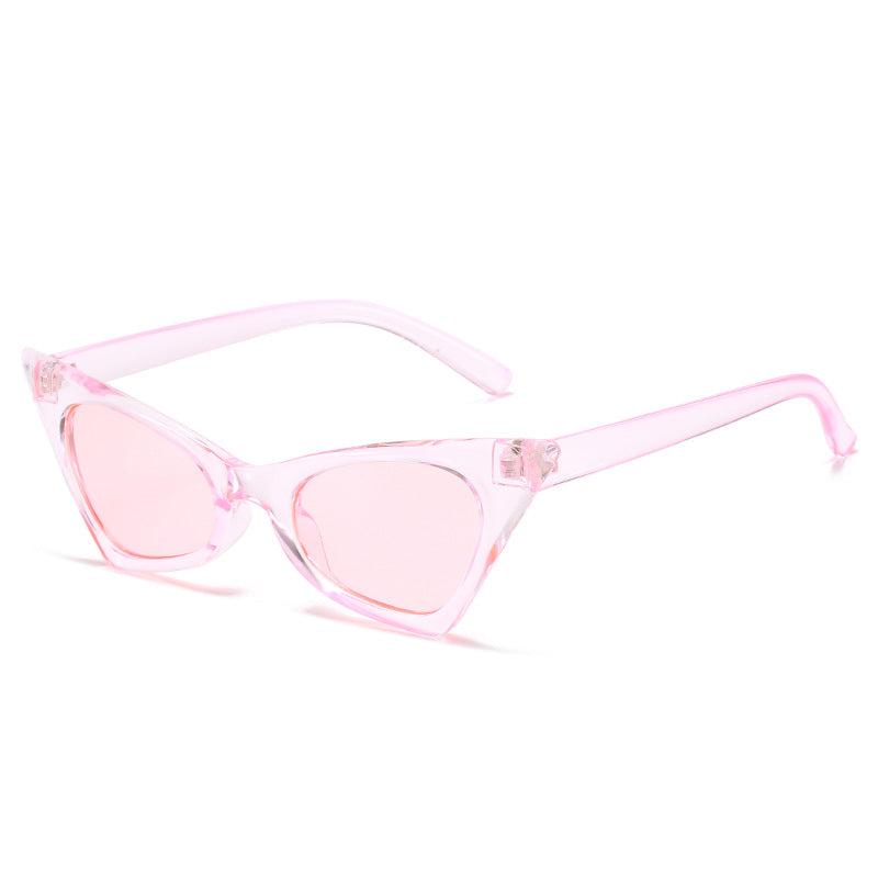 Damen Katzenaugen-Sonnenbrille mit kunstvollem Rahmen und UV-Schutz Karnz