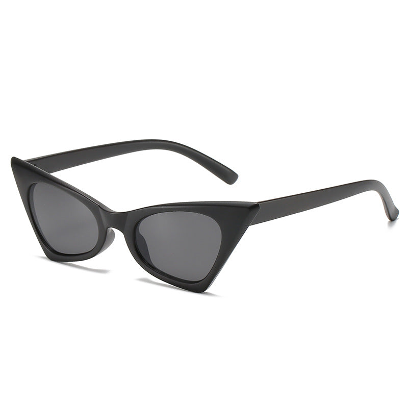 Damen Katzenaugen-Sonnenbrille mit kunstvollem Rahmen und UV-Schutz Karnz