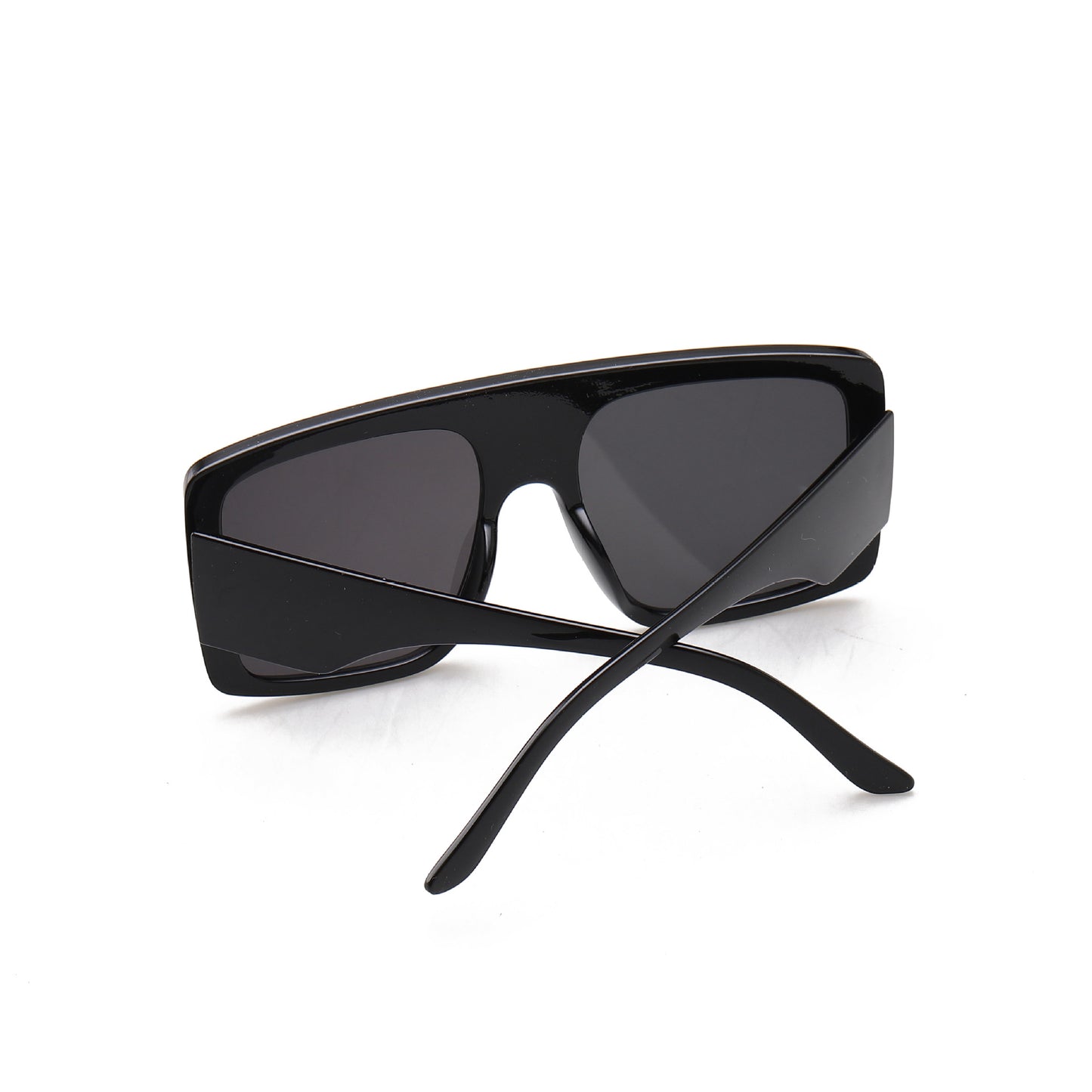 Damen oversized Sonnenbrille mit markantem Leopardenmuster Karnz