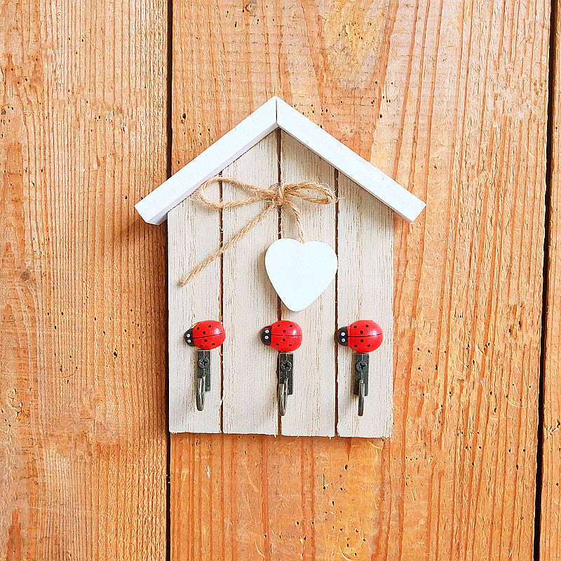 Verspielte Kaninchen Thema Wandhakenregal