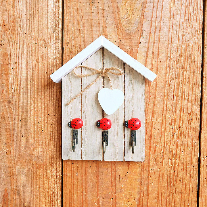 Verspielte Kaninchen Thema Wandhakenregal