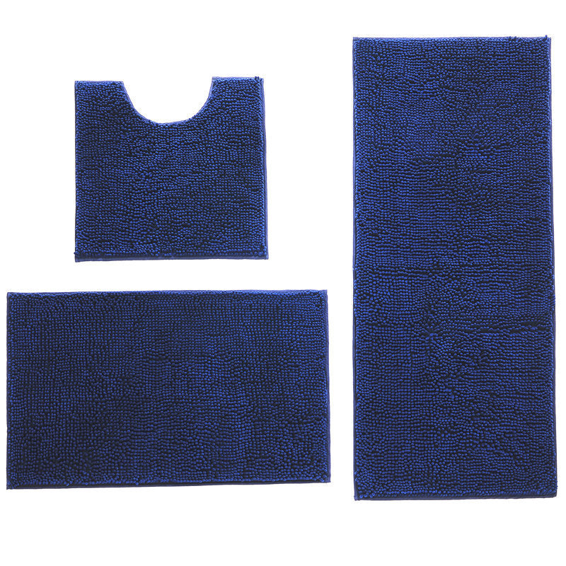 Luxuriöses Mikrofaser-Badezimmermatten-Set Karnz