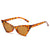 Damen Katzenaugen-Sonnenbrille mit kunstvollem Rahmen und UV-Schutz Karnz