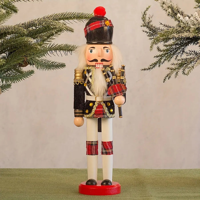 Karnz | NussknackerJoy - Holz Nussknacker Soldatenfigur für zeitlosen Weihnachtszauber