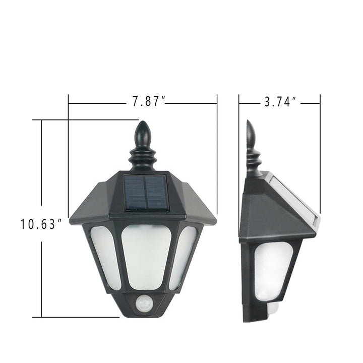 Solar wasserdichten kreativen dekorativen LED Außenwand sconce Lampe | Karnz