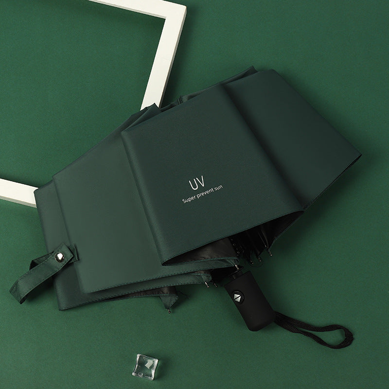 Damen stilvoller Faltregenschirm mit robustem Gestell und großem Schirmdach Karnz