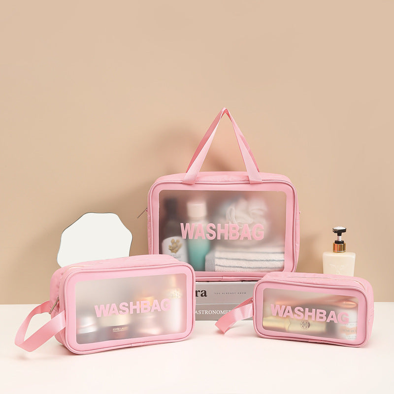 Transparente Reise-Toilettenartikel Tasche Karnz