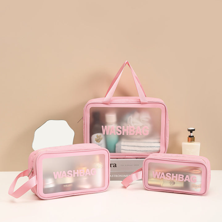 Transparente Reise-Toilettenartikel Tasche Karnz