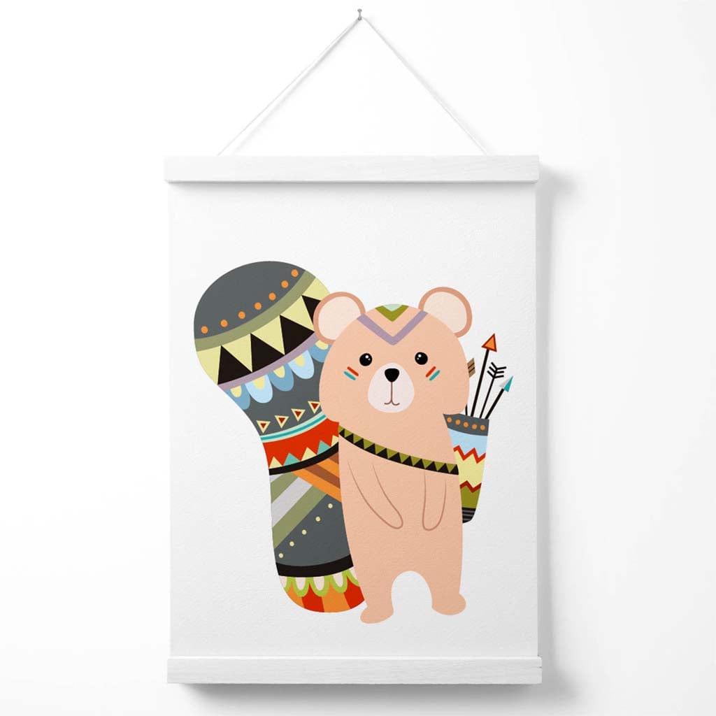 Braunes Eichhörnchen-Poster mit Aufhänger