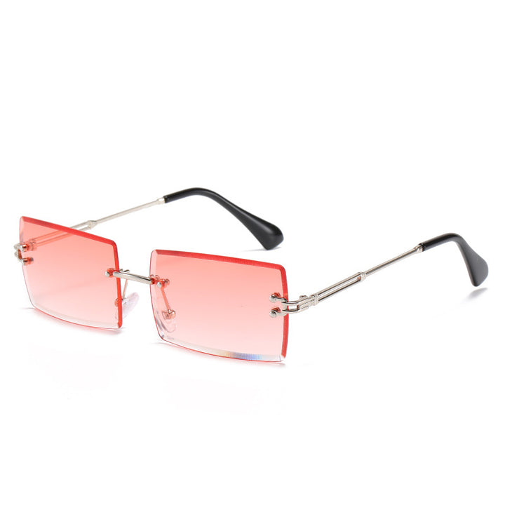 Moderne geometrische Rahmen-Sonnenbrille Karnz