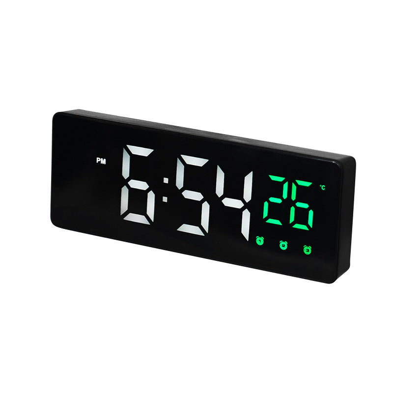 Digitaler Tischwecker mit Temperaturanzeige und Led-Display Karnz