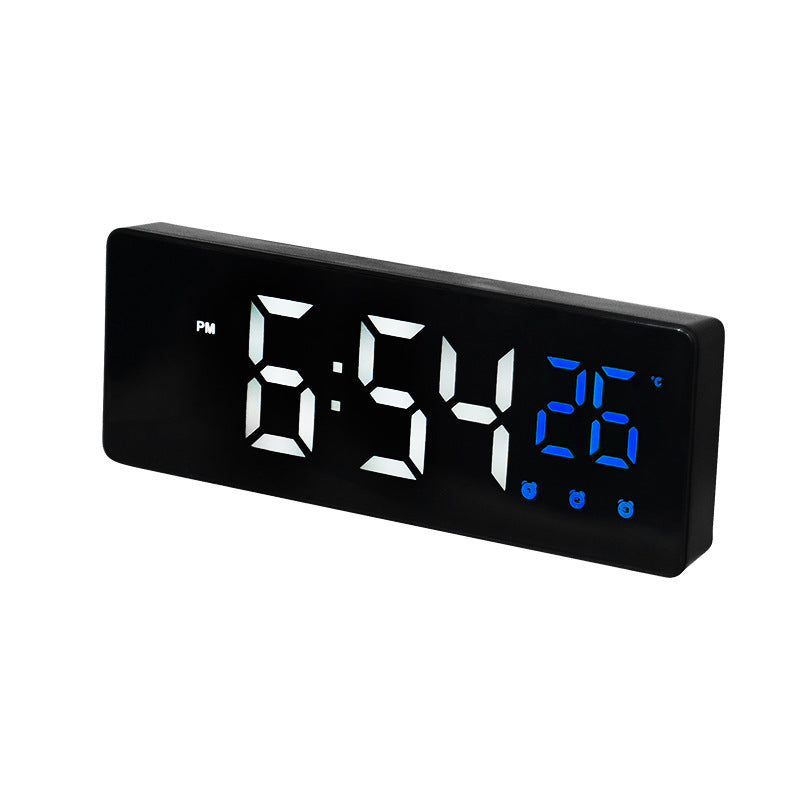 Digitaler Tischwecker mit Temperaturanzeige und Led-Display Karnz