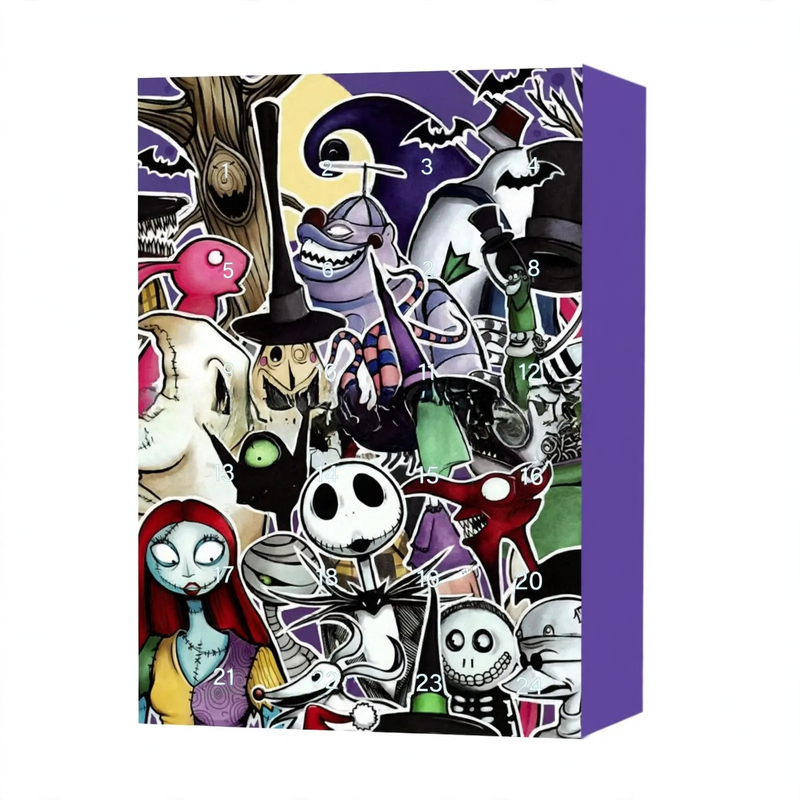 Halloween Adventskalender mit Spielzeugüberraschungen