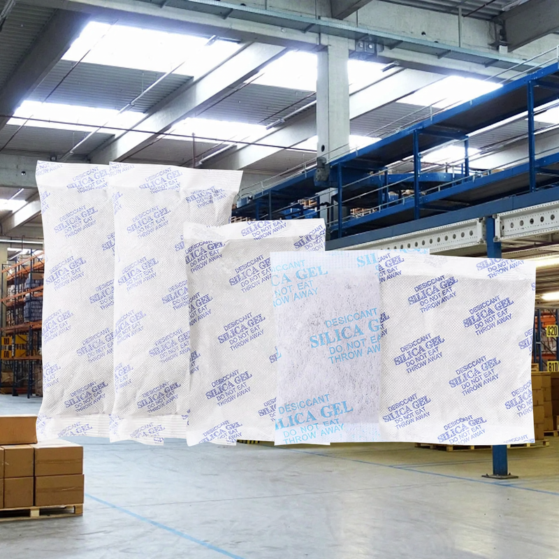 Industrielles Trockenmittel, verschiedene Gewichtsklassen