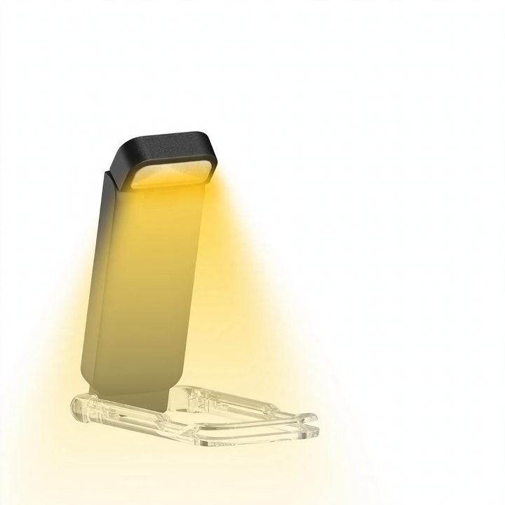 Mini-LED-Klemmleuchte für Bücher