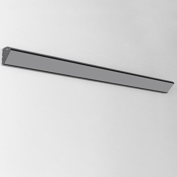 Moderne, lange LED-Wandleuchte für den Außenbereich aus Aluminium und Acryl, wasserdicht, mit langem Stab, für den Außenbereich