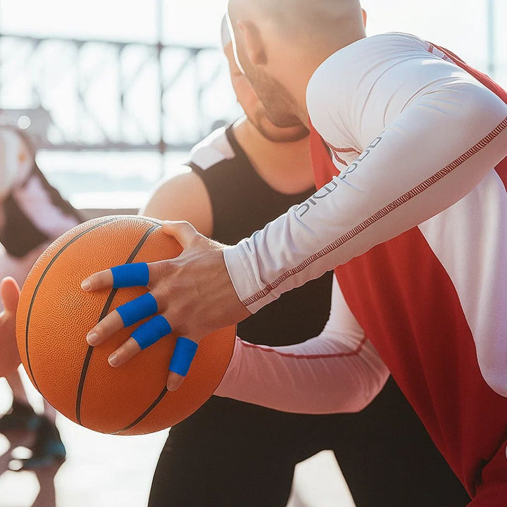 FlexiGuard | Finger Schutzärmel – Verletzungsprävention – Atmungsaktive, enganliegende Passform – Hält Wunden und Verbände an Ort und Stelle – Sport- und Alltagskomfort Karnz