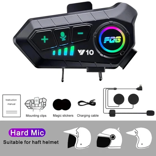 Bluetooth für Motorradhelm
