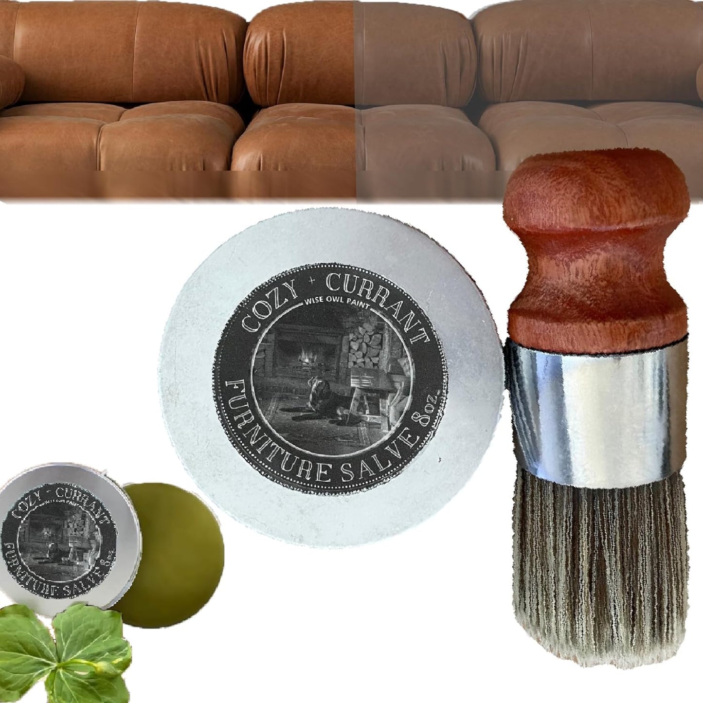 Wise Owl Furniture Salve & Brush | Karnz