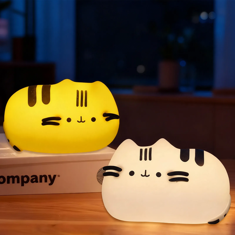 Silikon-Taplicht, Katzen-Design, aufladbar