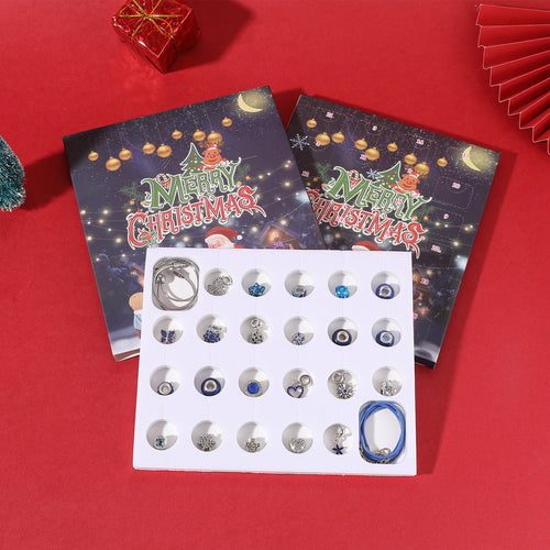 Weihnachts-Adventskalender mit DIY-Armband-Set
