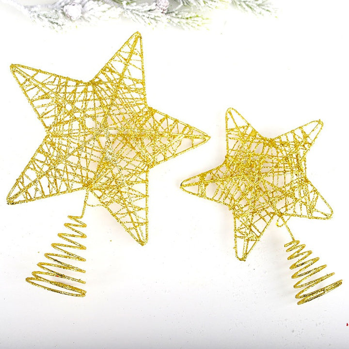 Weihnachtsbaum-Stern aus Eisenkunst