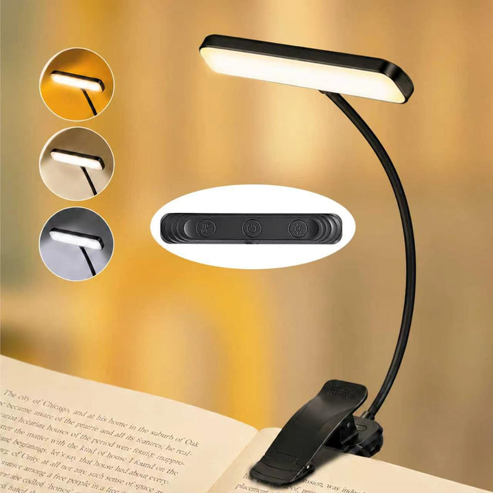 LED-Klemmleuchte, 19 LEDs, USB-C