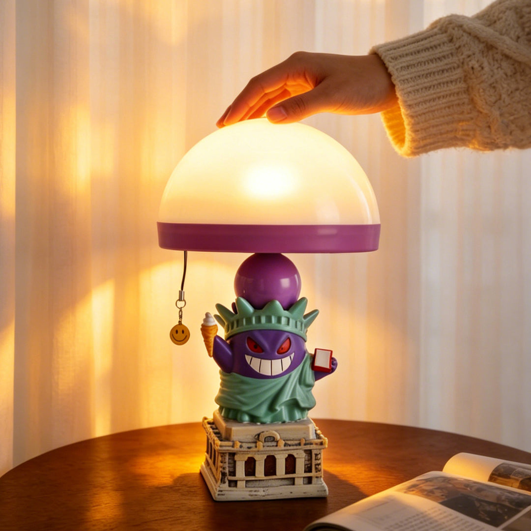 Kreative Geister-Tischlampe mit Farbeinstellung