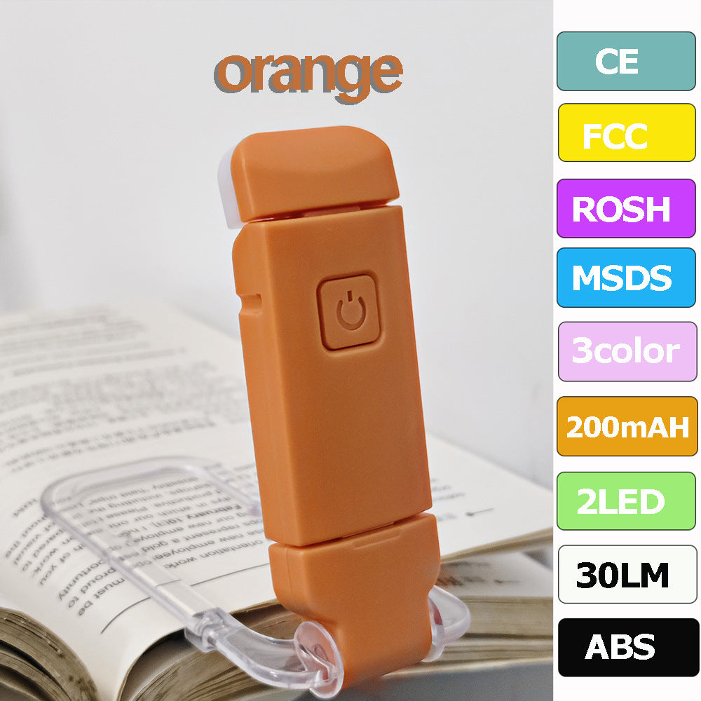LED-USB-Klemmleuchte, faltbar
