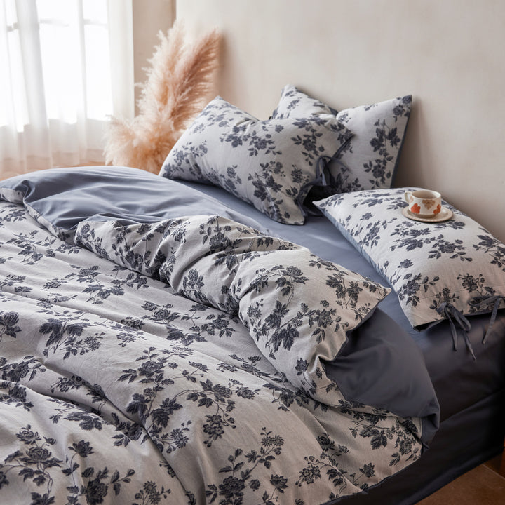 Langstapel-Baumwoll-Bettwäsche, Jacquard-Design
