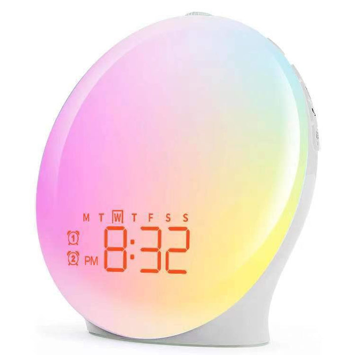 Smarter LED-Wecker mit Sonnenaufgangssimulation und RGB-Licht