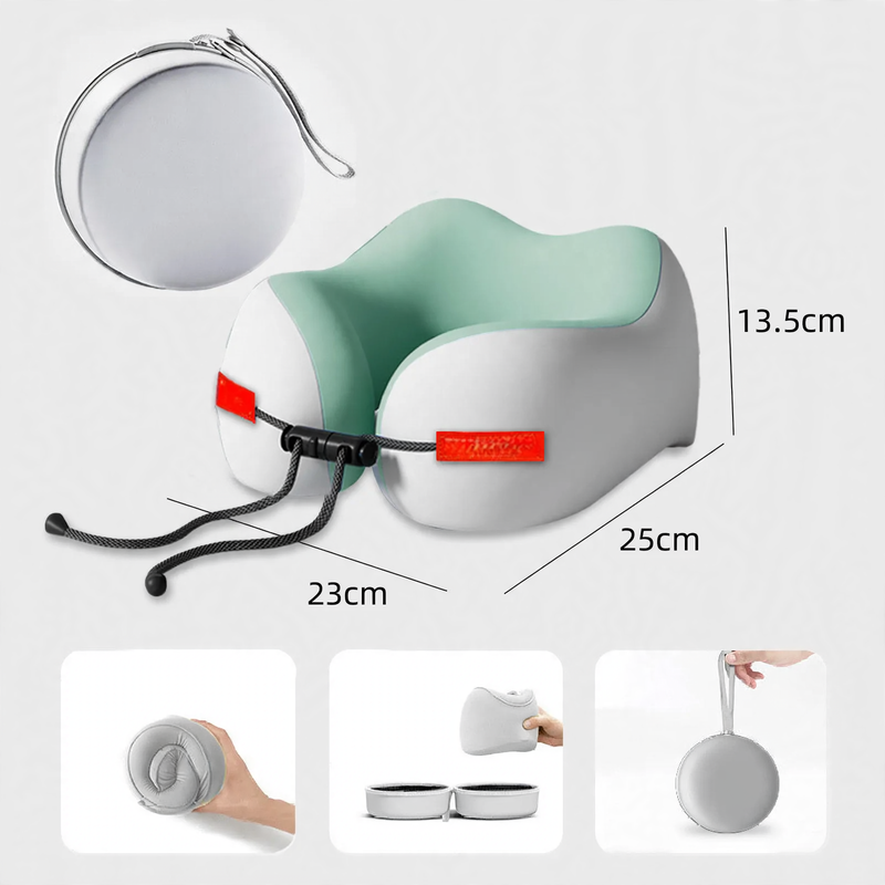 Nackenstützkissen aus Memory-Foam, U-Form