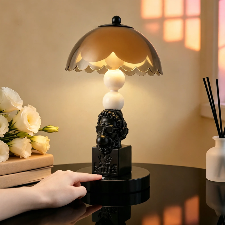 Bubble King Nachttischlampe mit 3 Helligkeitsstufen