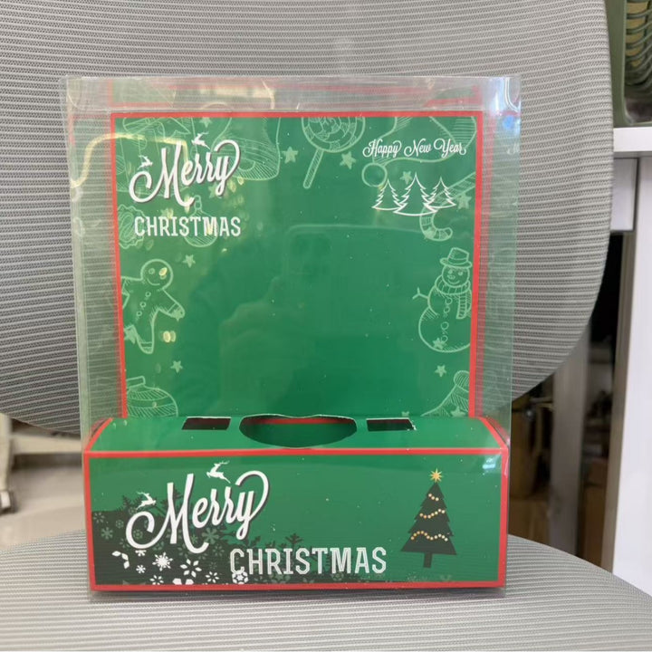 Beleuchteter Weihnachtsbaum-Spitzenstern aus Eisen mit Glitzer