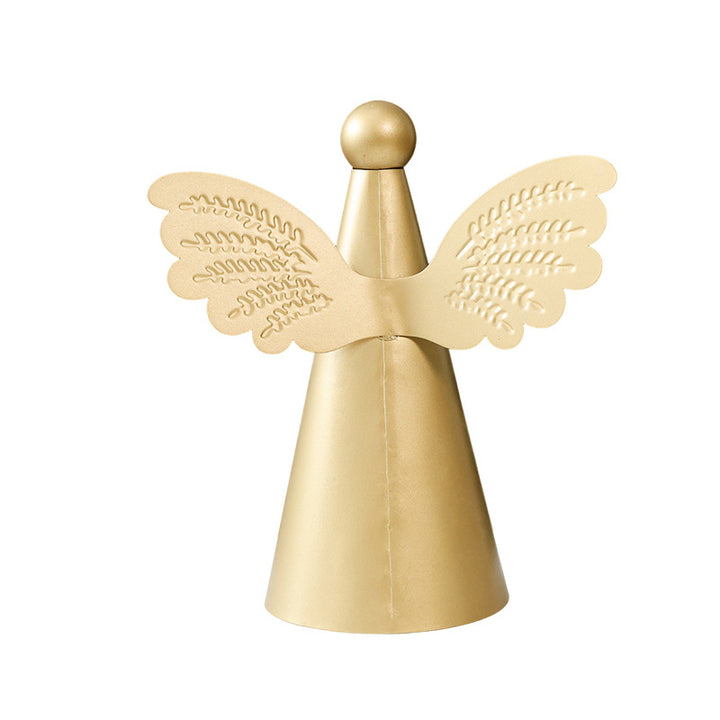 Goldene Engel-Baumspitze für den Weihnachtsbaum