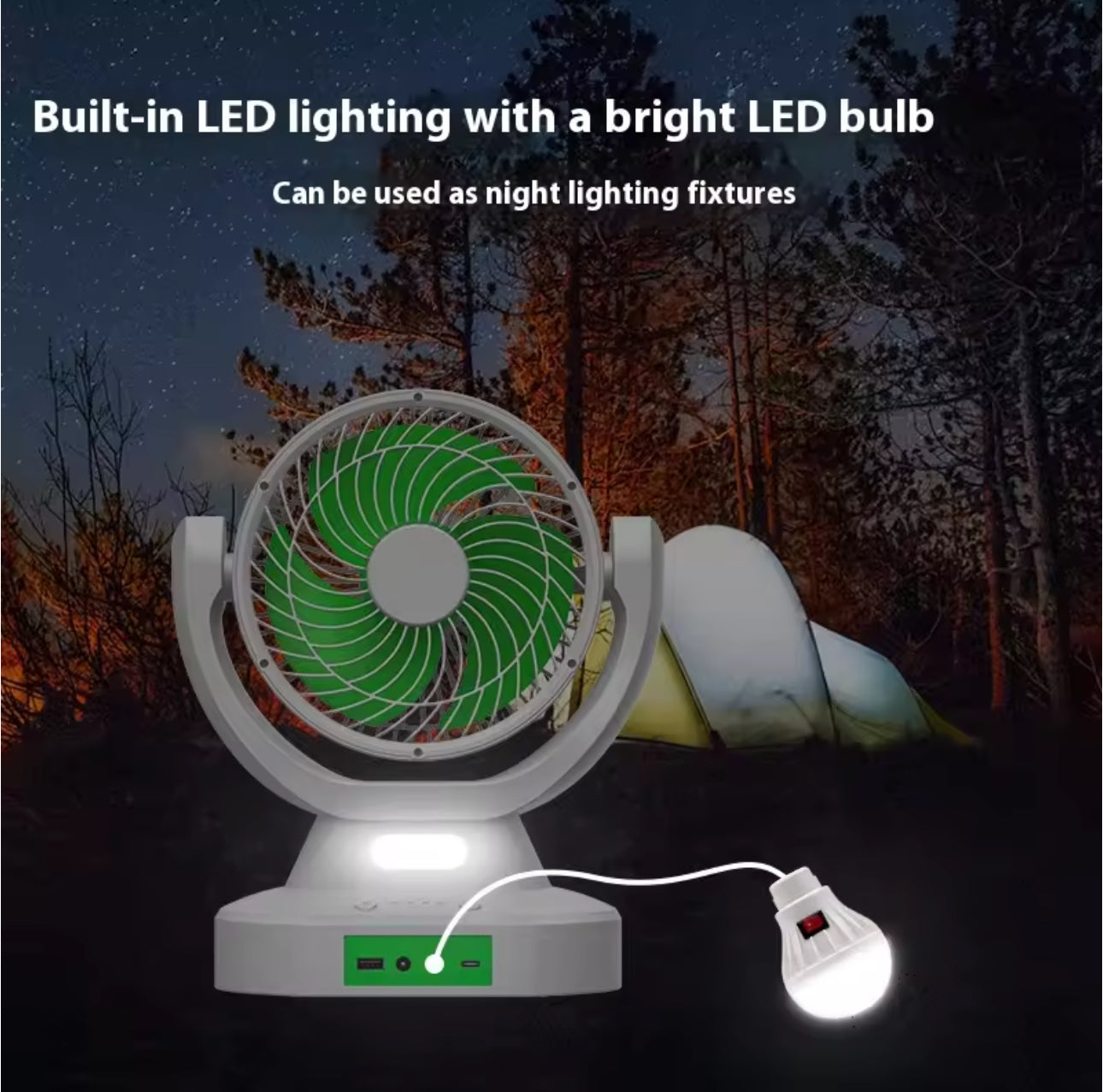 Solar Fan Mit Multifunktion Licht | Karnz